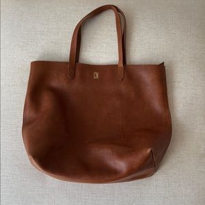 Madewell Leather Tote Bag